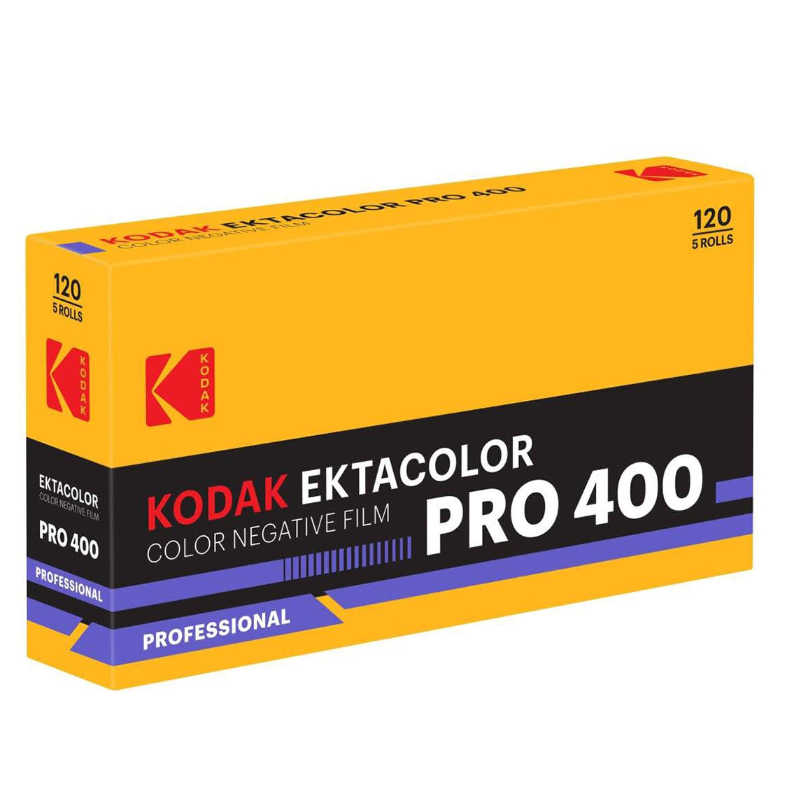 Kodak Ektacolor Pro 400 Color Negative 120 Film
