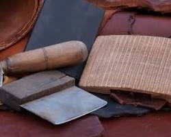 Image of Traditional leather tanning tools