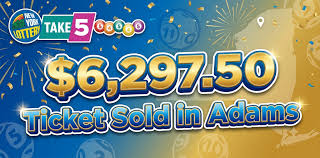 TAKE 5 Top-Prize ticket sold in Adams