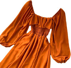 Amazon.com: Elegante vestido largo con cuello cuadrado para mujer, vestido de gasa con mangas abullonadas, vestido de volantes de moda, Negro - : Ropa, Zapatos y Joyería