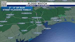 Flood and severe weather threat Friday
