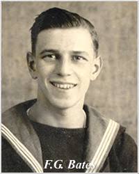 Photo of Leading Seaman Frederick George Bates, courtesy of Paul Cheney, October 2002. Service: Royal Navy Rank: Leading Seaman Service Number: P/JX 153715 - BatesFG