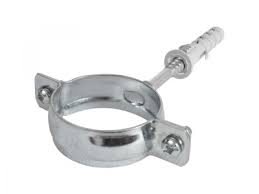 Metal Pipe Clamp with Screw Tube Wall Holder Bracket Gas ...
