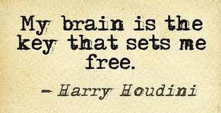 Harry Houdini was an early believer in positive personal ... via Relatably.com