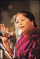 Shobha Gurtu, 78. Regarded as the thumri queen, she cast a spell with her passionate renditions. Her unique style let her negotiate thumri, ghazal, ... - 164f