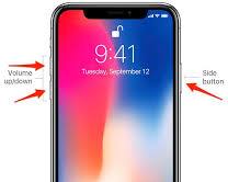 Image of iPhone 13 or later Volume Down and Side buttons