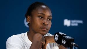 Coco Gauff supports 'fairness' in WTA test, not 'animosity'