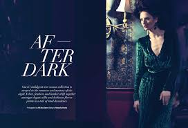 Image result for vogue magazine double page spread