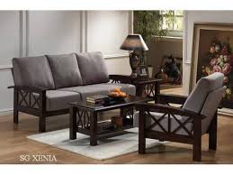 Image result for WOODEN SOFA SET