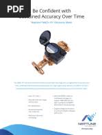 Neptune MACH 10 Ultrasonic Water Meter | PDF | Mechanical ...