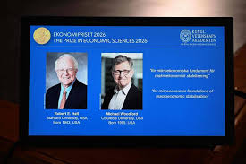 Nobel de economia vai para estudiosos da estabilização macroeconômica