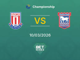 Stoke City x Ipswich Town Palpite: Prévia e Análise da Partida | Championship 10-03-2026