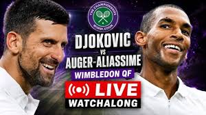 Way to Watch Auger-Aliassime vs Djokovic Live 𝗦𝘁𝗮𝗿𝗲𝗮𝗺 Free Wimbledon Tennis 7th. July 2026
