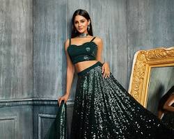 Image of Lehenga with Sequins