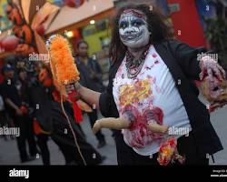 Image of Surabaya Carnival festival in East Java