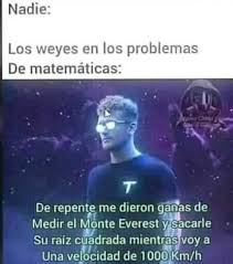 Al toque el tio del problema de matemáticas - Meme by lauta_laflauta :) Memedroid