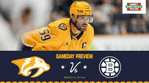 GAME DAY: Bruins vs. Preds, March 5