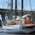 Majestic ship temporarily docked on Jacksonville's Riverwalk