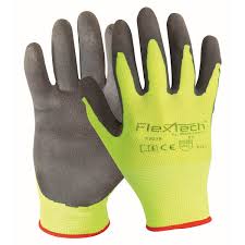Wells Lamont Y9239 FlexTech™ Hi-Viz Latex Coated A1 Cut