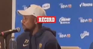 Álvaro Ángulo habló en conferencia de prensa sobre los 4 penaltis marcados en la serie contra América