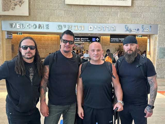 Chicago heavy metal band Disturbed arrives in Israel for sold-out show