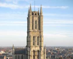 Image of Saint Bavo Cathedral Ghent Belgium