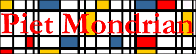 Resultado de imagen de MONDRIAN