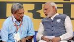 Modi visits ailing Manohar Parrikar