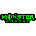 Autocollant monster energy