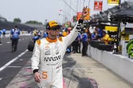 Pato O'Ward Milks a Cow as Indy 500 Tradition Lives On