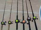 Surf casting rod and reel combo