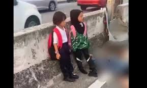 Tragedi Hantar Tiga Anak Ke Sekolah, Ibu Parah & Anak Kecil Meninggal