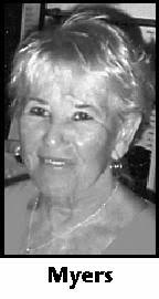 ESTHER GLORIA MYERS, 69, of Fort Wayne, died on Tuesday, Sept. - 0000756853_01_09032009_1