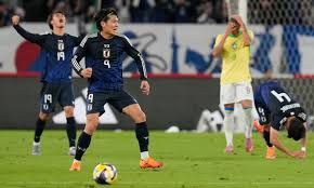 Japanese football team stuns Brazil in 3-2 thriller