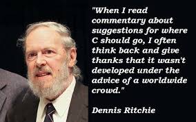 Dennis Ritchie&#39;s quotes, famous and not much - QuotationOf . COM via Relatably.com