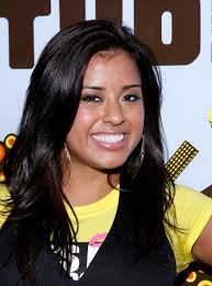 Jessica Martinez from the duo Prima J pictured backstage during MiTRL at MTV Studios Times Square - mitrlRD105004855