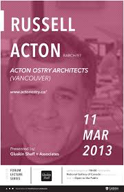 Russel Acton – Forum Lecture Series / Monday, March 11 - 0311-acton