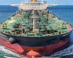 Image of Oil tanker at sea