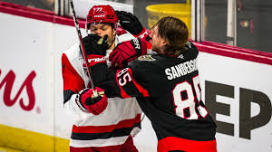 Canes' Taylor Hall won't face discipline for Jake Sanderson hit