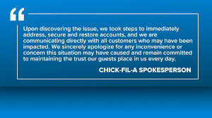 Chick-fil-A customers in 10 states may have been part of data breach, restaurant says