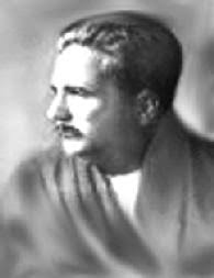IQBAL, MUHAMMAD (1877-1938; FIGURE 1), the spiritual father of Pakistan and leading Persian and Urdu poet of India in the first half of the 20th century. - iqbal_photo