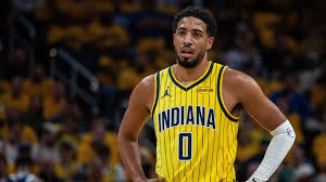 Tyrese Haliburton playing for the Indiana Pacers