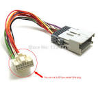 Wire harness adapters for car radios