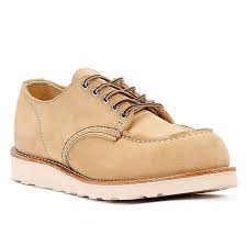 Red Wing Shoes Shop Moc Oxford 8092 Men's Beige Hawthorne Prairie Shoes - US 7 - Product from Tower-London.US