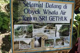 Hasil gambar untuk air terjun sri gethuk