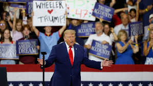 Trump rails against Ossoff and ‘Democrat communists’ in Georgia speech