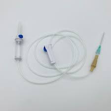 Disposable Infusion Set with Needle | Built-in Air Vent ...