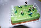 Fussballfeld torte