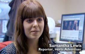 Herts Advertiser editor Matt Adams and reporter Samantha Lewis feature on Apprentice TV show - Journalism News from HoldtheFrontPage - Samantha-Lewis