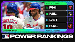 MLB Power Rankings as Phillies Return to Relevance and Tigers Tumble